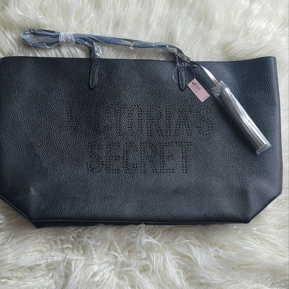 NWT Victoria's Secret Laser-cut Logo Tote